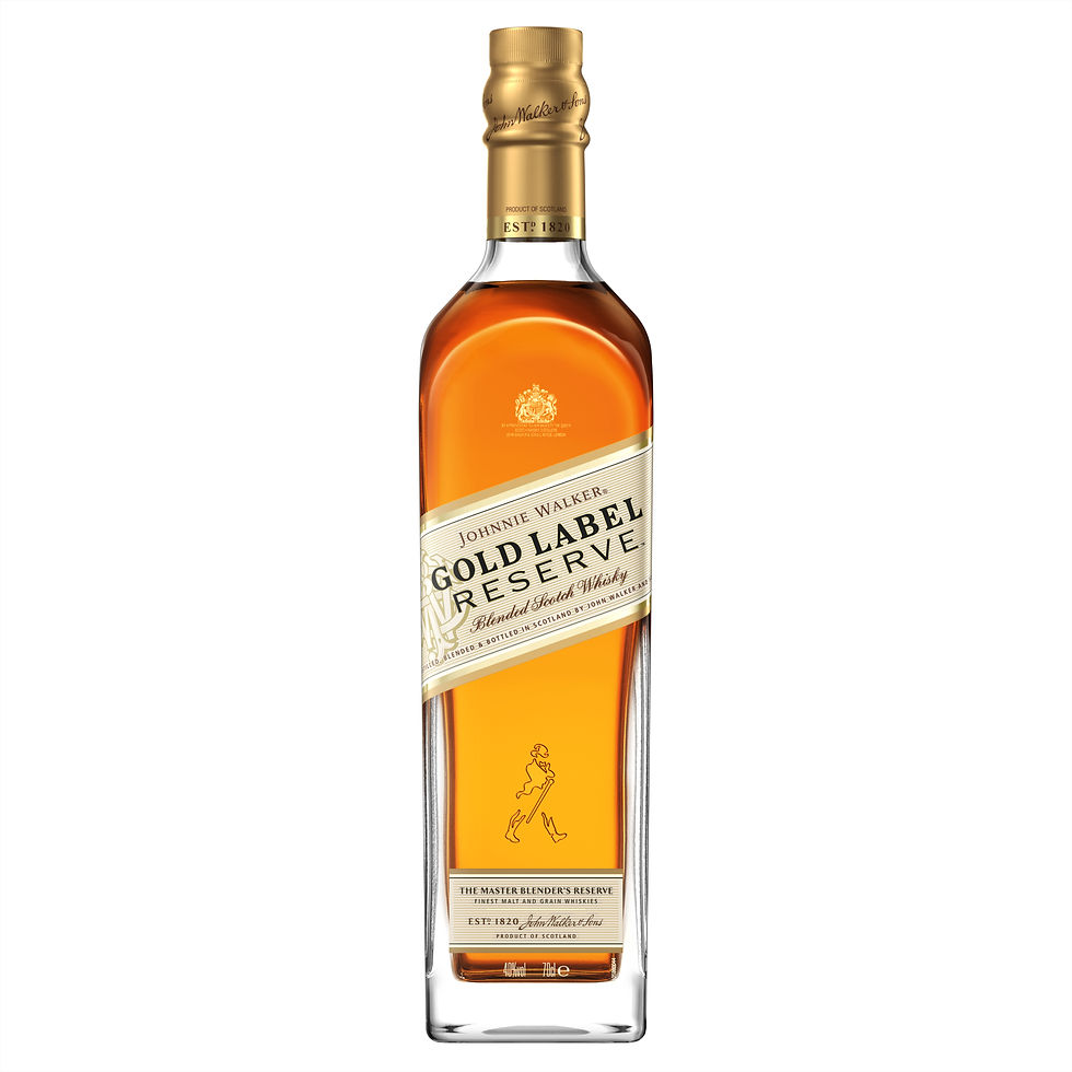 Johnnie Walker Blended Scotch Gold Label Reserve Whiskey 750ml