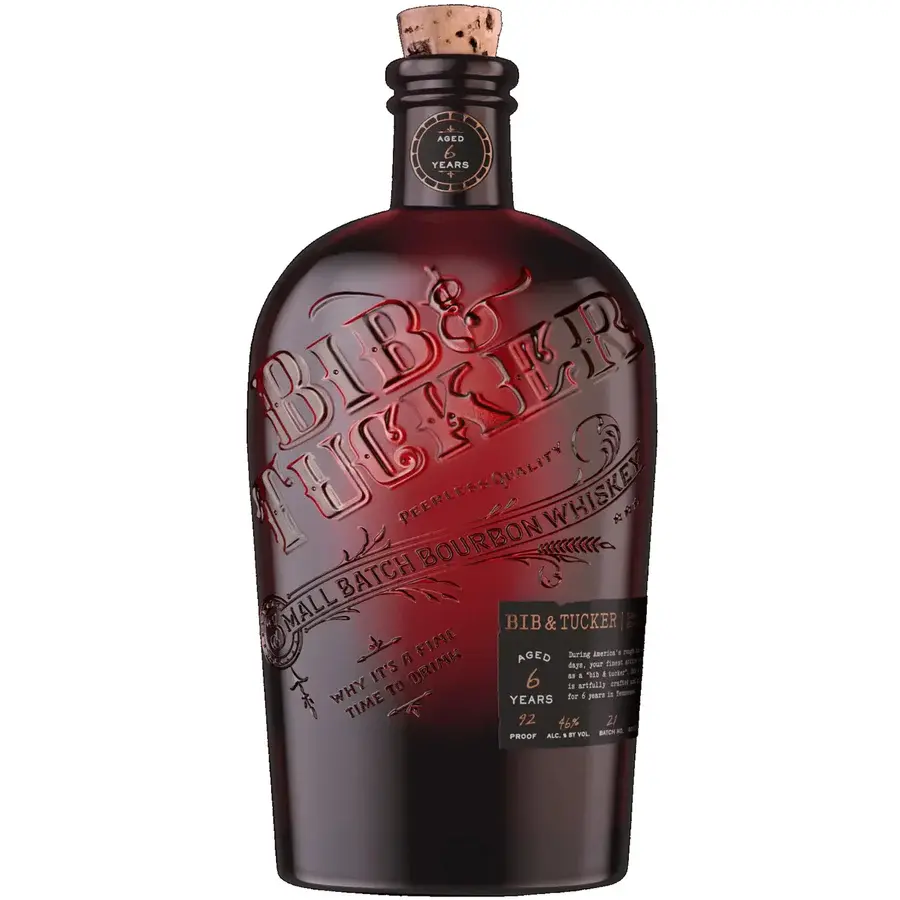 Bib & Tucker Bourbon Small Batch 6 Year Bourbon Whiskey 750ml
