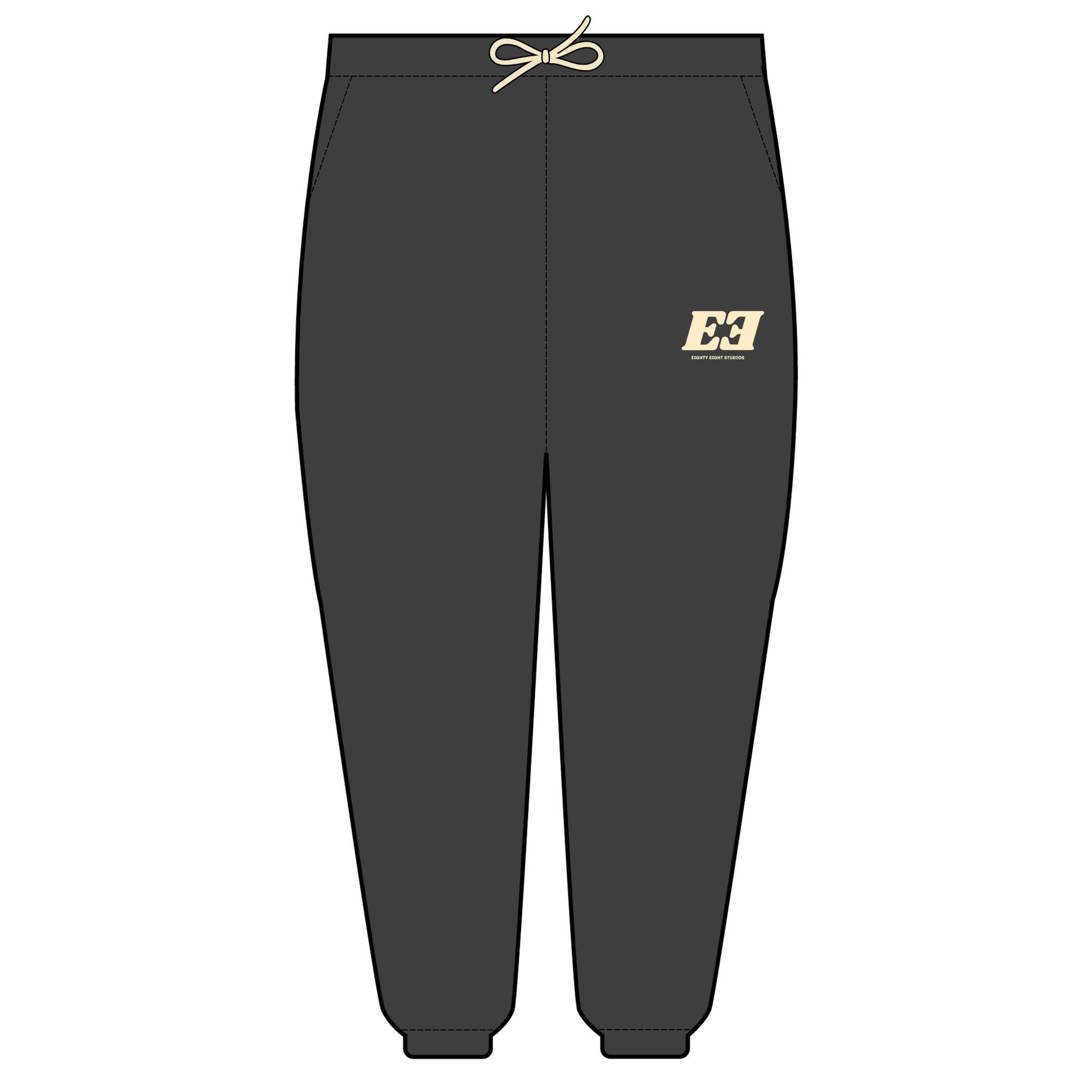 'RIL' Unisex Garment-Dyed Lightweight Fleece Sweatpants