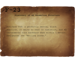 F-23: Discovery of an Anomalous Structure