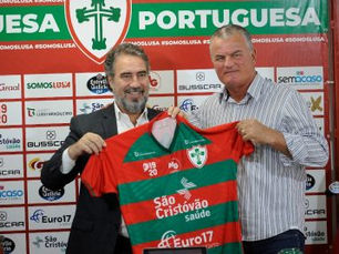 Mazola Jr. é apresentado como novo técnico da Lusa