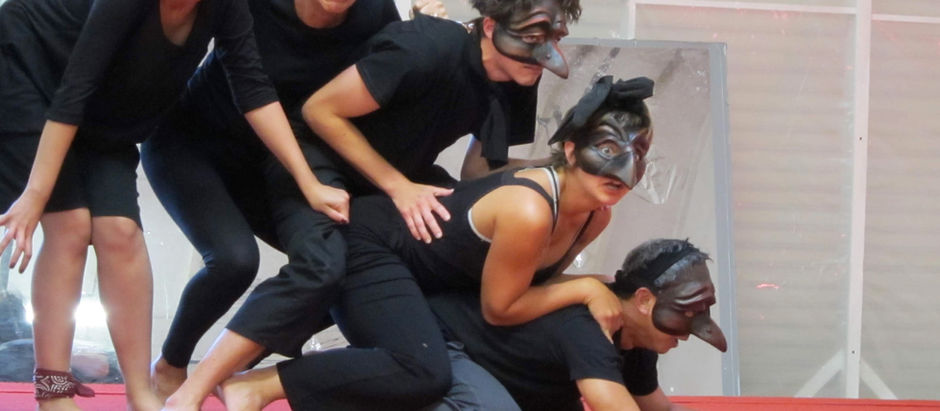Throwback Thursday: Mask Intensive at Dell'Arte