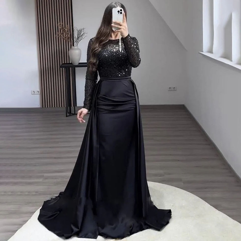 Thumbnail: Women's Sequins Evening Dress