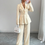 Miniatura: White Tweed Suit Set