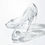 Thumbnail: Wearable Glass Shoes with Hearts (Both Feet)