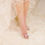 Thumbnail: Wearable Glass Shoes with Ribbon (Both Feet)