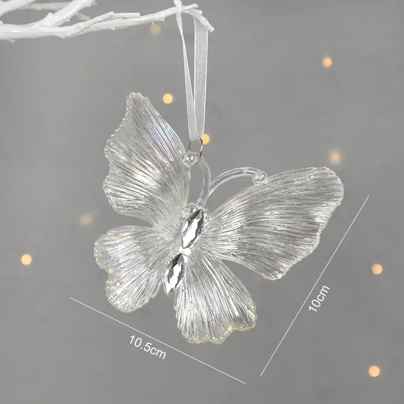 Thumbnail: Christmas Acrylic Elk Bell Tree Hanging Ornament