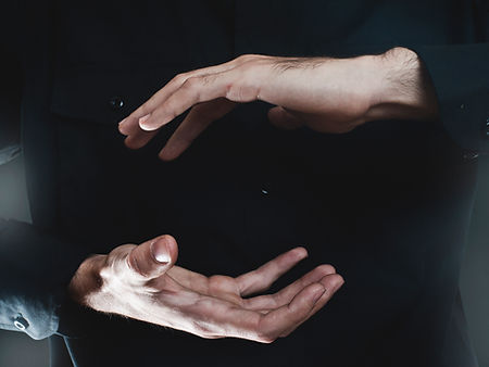 handen presenter