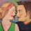 Thumbnail: Olieverfschilderij 'verliefd koppel'