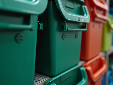 Pourquoi choisir des bacs en plastique réutilisables?