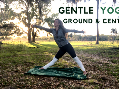 Grounding Yoga Flow {short 6 minute practice: settle nervous energy}