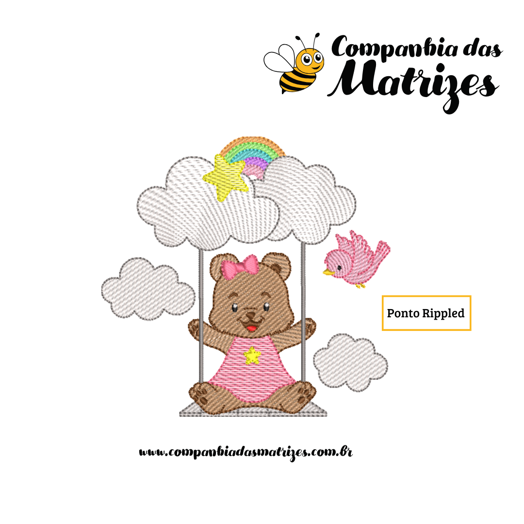 Matriz de Bordado - Baby Urso 2