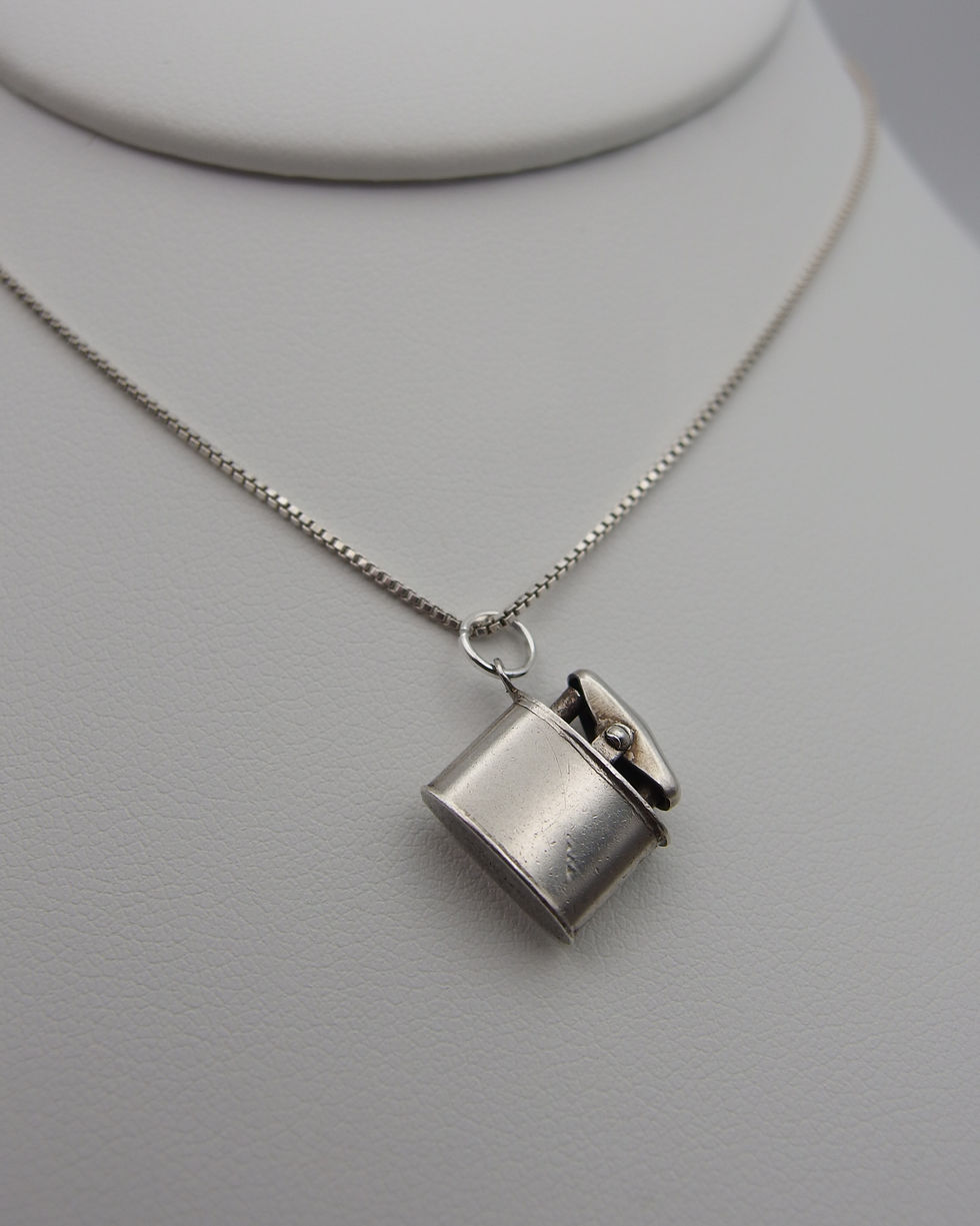 Thumbnail: Ronson Victory Lighter Sterling Silver Charm