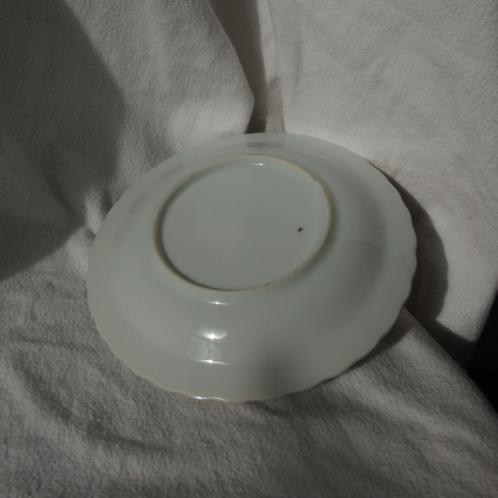 Thumbnail: Porcelain Rooster Weather Vane Ashtray