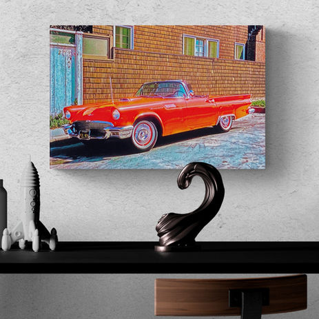 A photo of a 1957 Ford  Thunderbird 