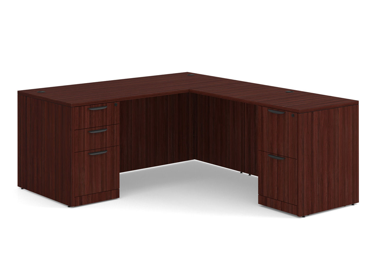 L Shaped Desk 66x30 with 42x24 Return