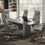 Thumbnail: 8 ft Conference Table in Gray with Gray Chairs