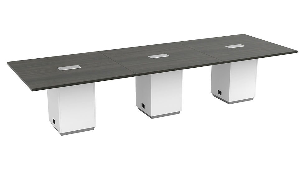 12 ft Conference Table with Power Data USB Ports