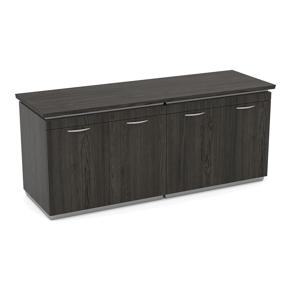 credenza 4 door storage buffet