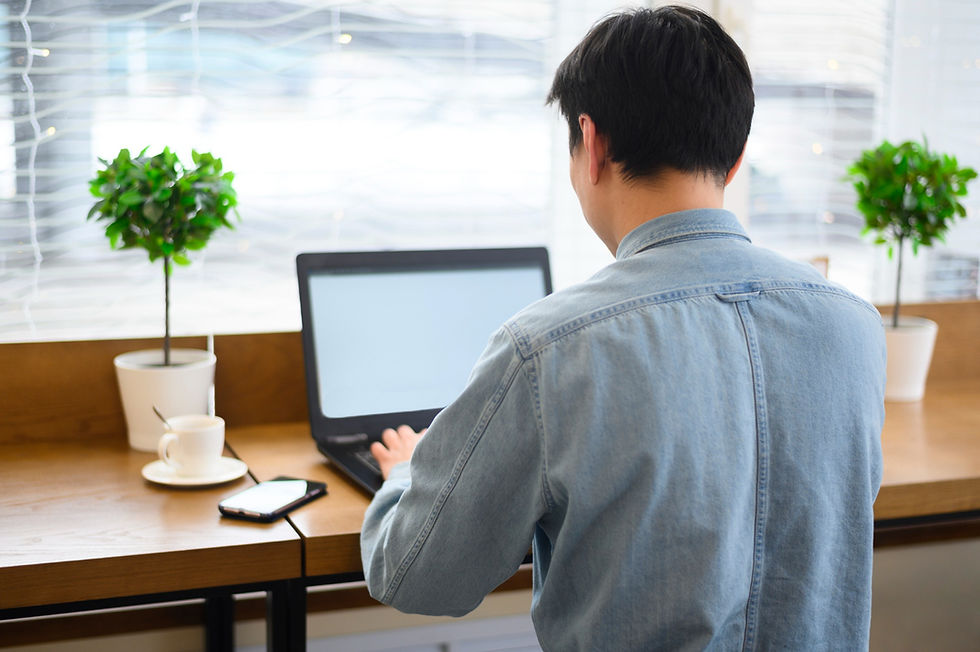 virtual assistant doing his task
