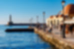 Chania's harbor, Crete, Greece