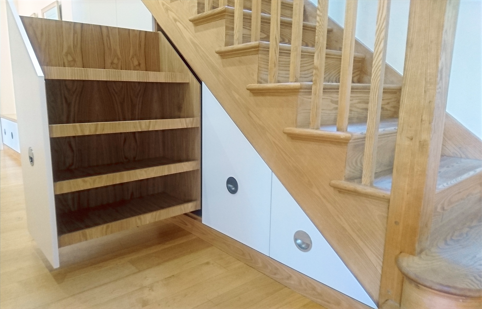 Understairs storage unit