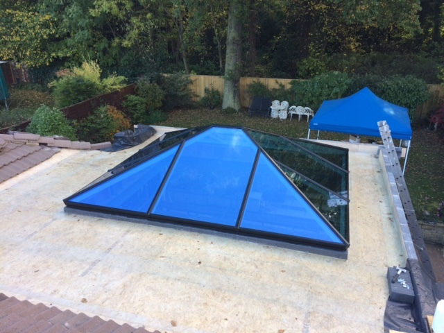 Thumbnail: Pyramid 1m x 1m - Pyramid Skylight