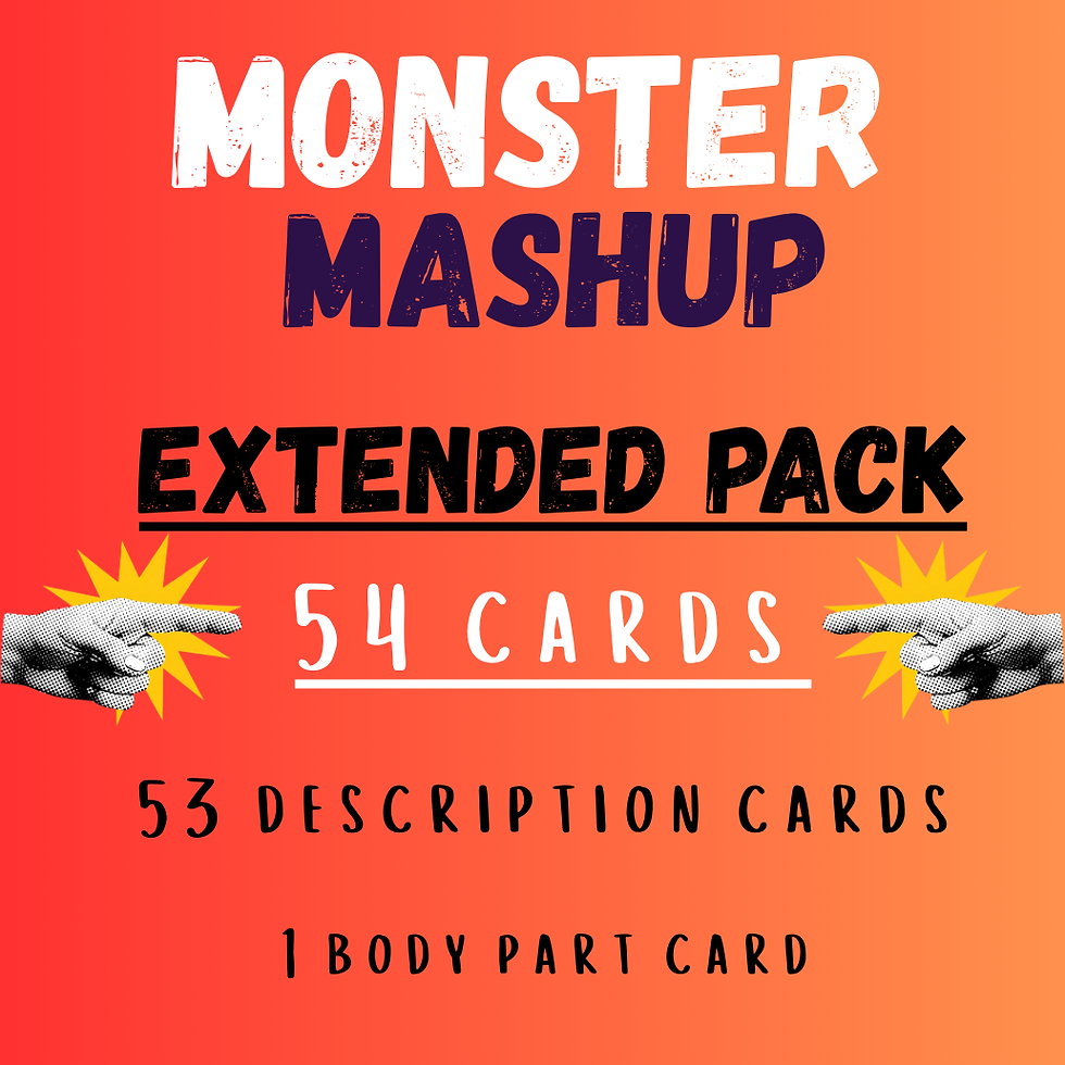 Pre Order Monster Mashup Extended Pack (54 cards)