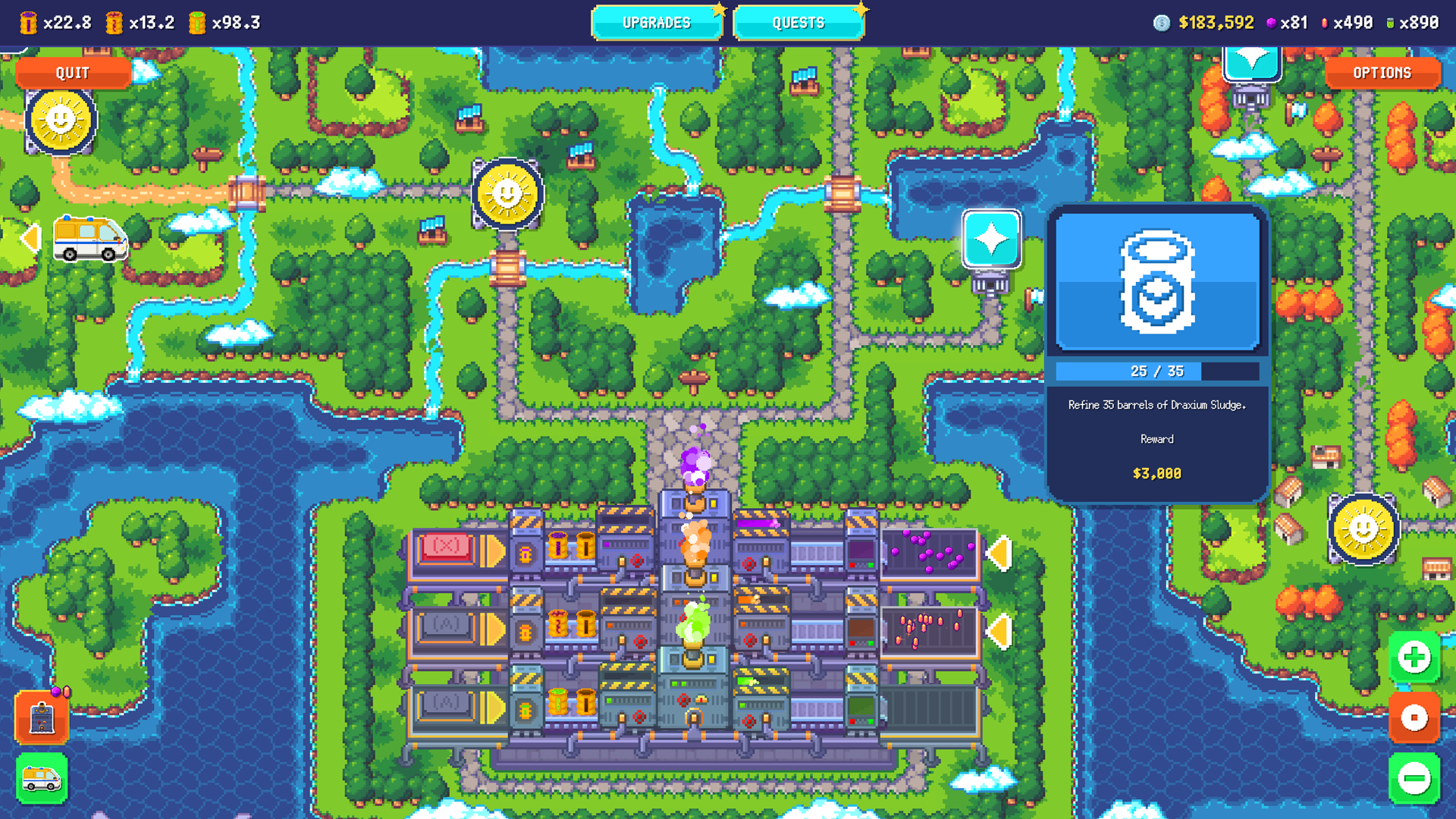 Official Sludgineers refinery screenshot