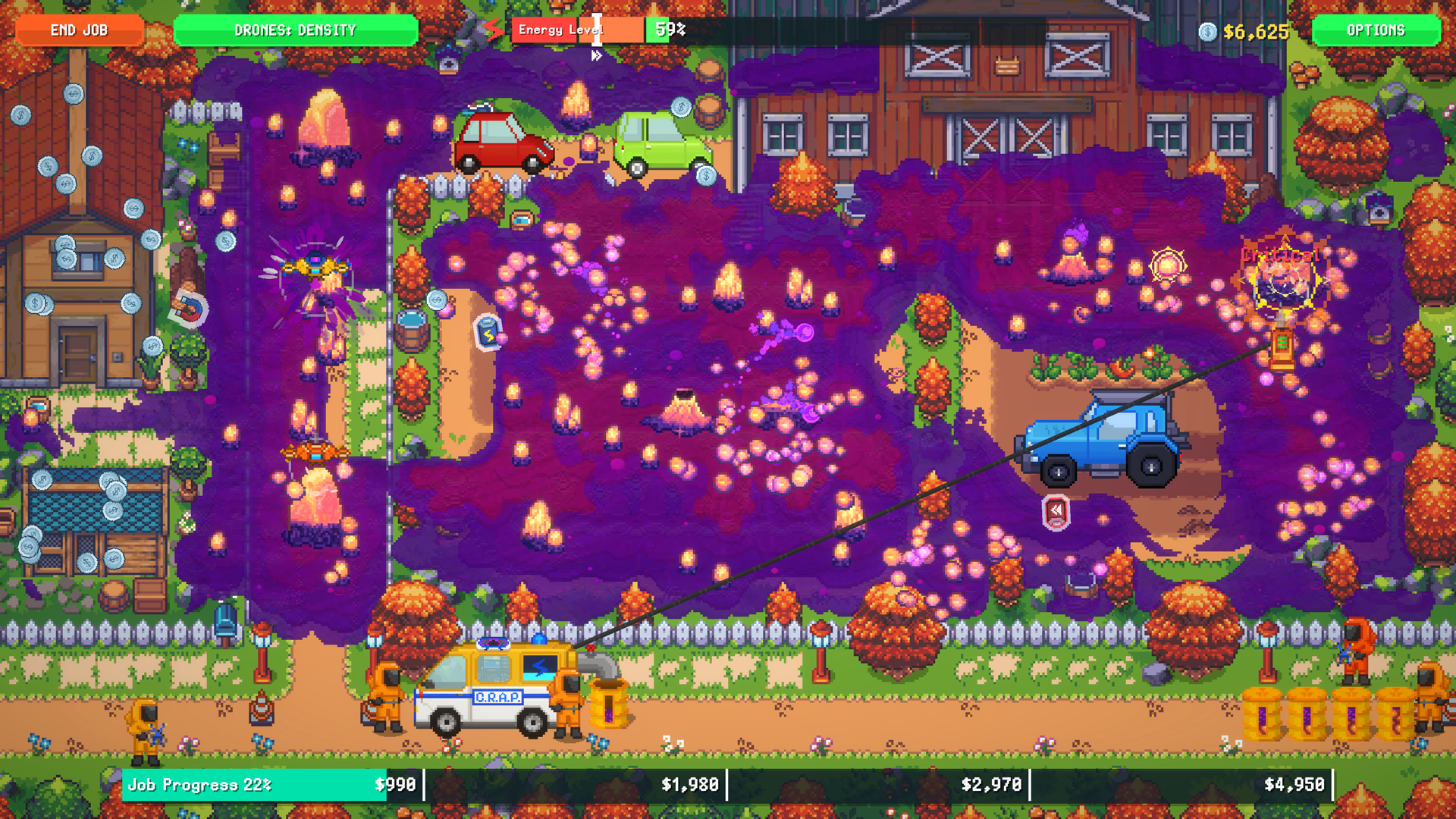 Official late-game Sludgineers level screenshot