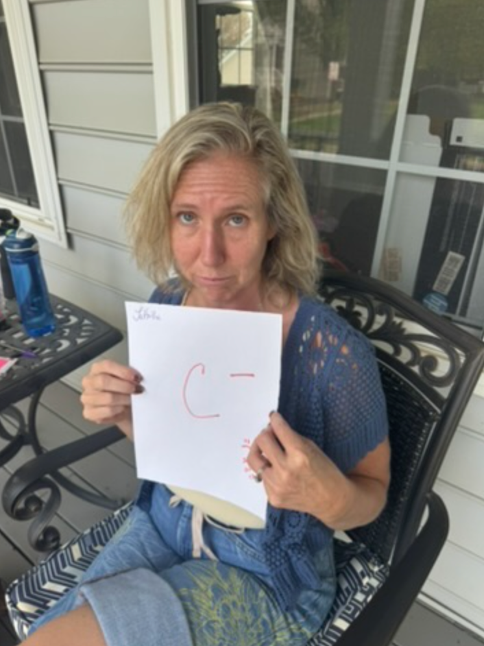 She Wanted a C. Getting One Still Wrecked Her Week.