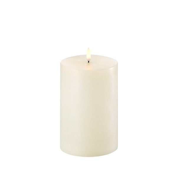 UYUNI Real Wax LED Candle IVORY 10 x 15 cm
