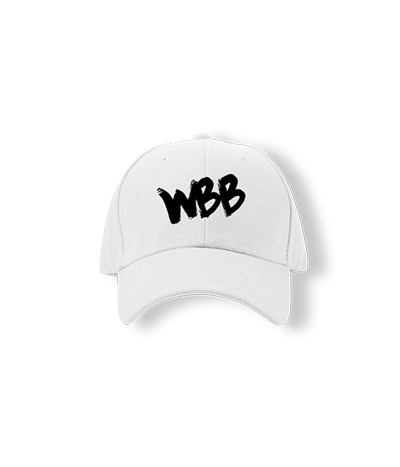 WBB CAP - EMBROIDERED
White $25