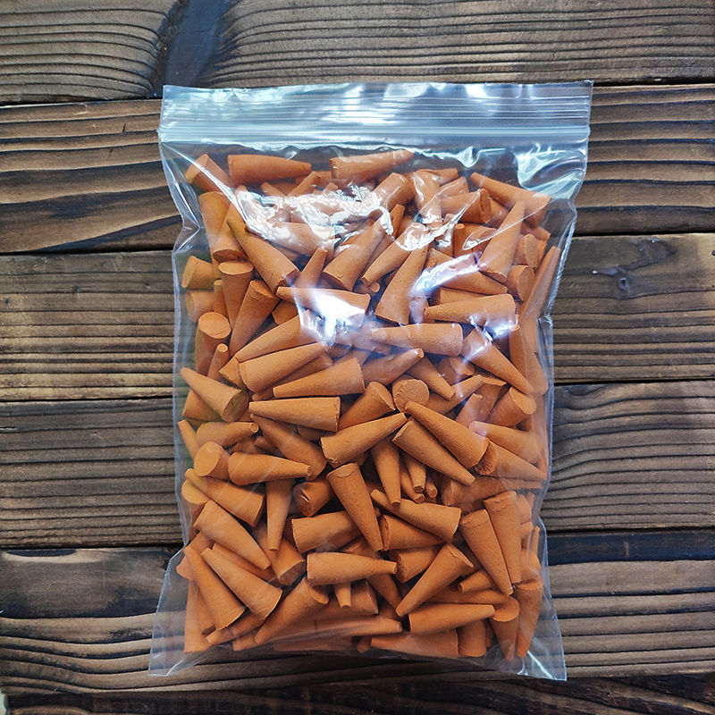 Thumbnail: FY 60Pcs Natural Incense Cones Lavender Sandalwood Jasmine Scented Incense Cone 