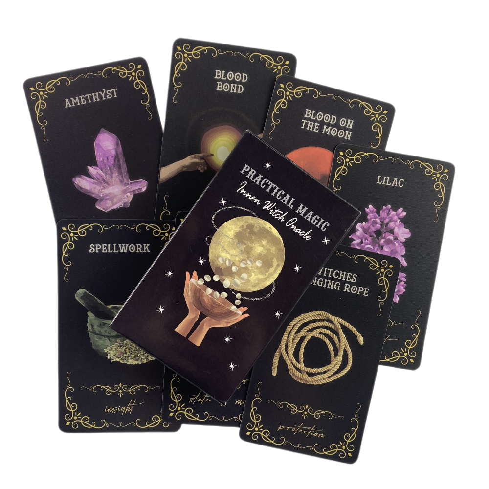 Practical Magic Innen Witch Oracle Cards Divination Deck English Vision Edition 