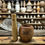 Thumbnail: Witchcraft & Divination Wooden Mortar and Pestle Set - Pentagram, Triple Moon Go