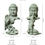 Thumbnail: Buddhist Statue Desktop Decoration Tablescape Decoration Home Zen Statue Green S