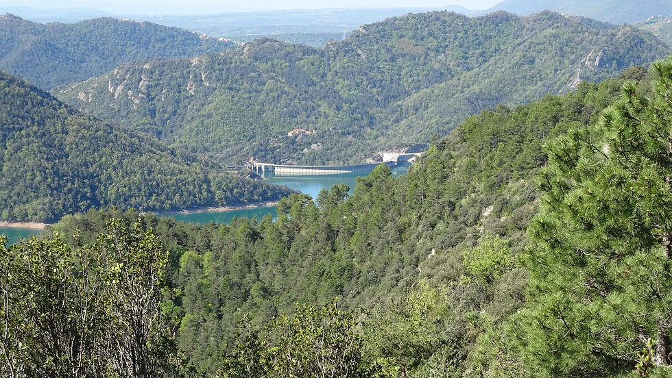 La presa de La Baells