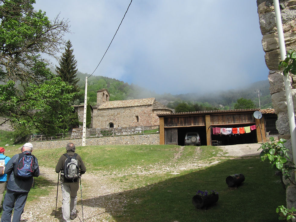 Primera visió de l'església
