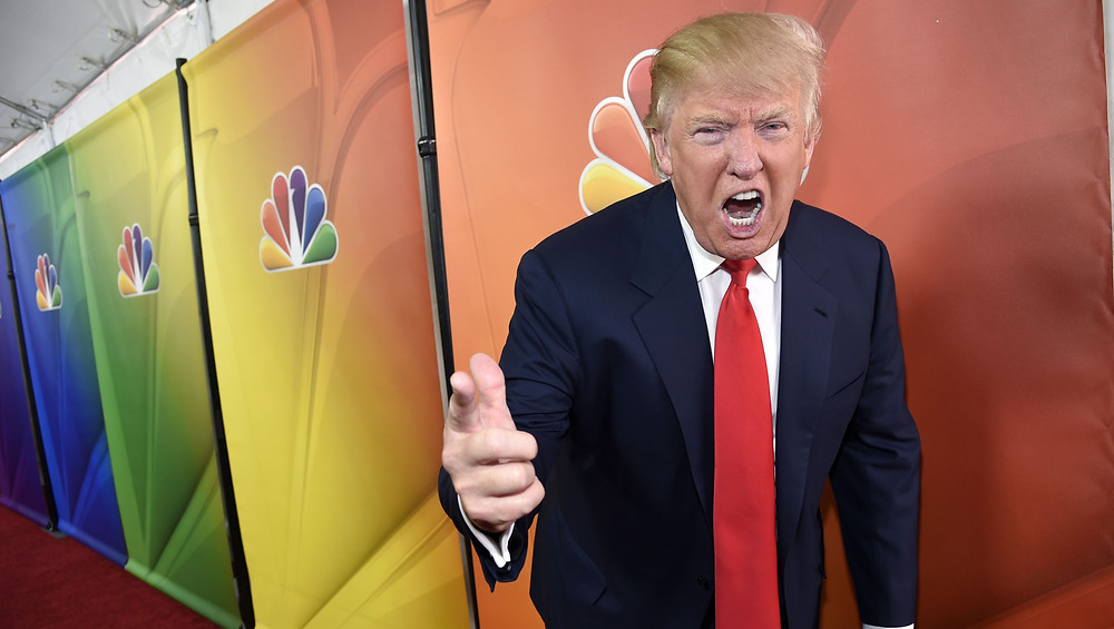 Trump yelling "You're Fired!"