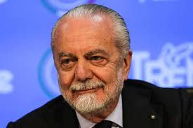 IL PRESIDENTE DELL S.S.C. NAPOLI AURELIO DE LURENTIIS