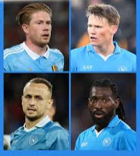 LOBOTKA, ANGUISSA, MC TOMENAY E DE BRUYNE I 4 MOSCHETTIERI DI CONTE