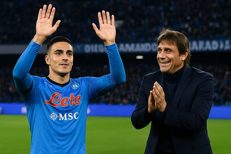 ELMAS PUO' T0RNARE CON LA BENEDIZIONE DI ANTONIO CONTE?
