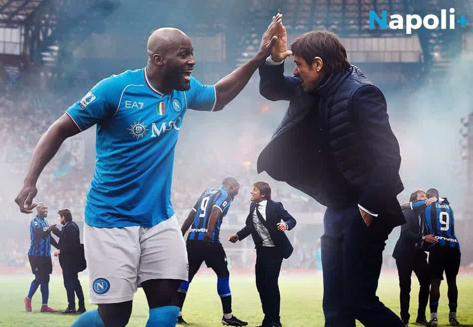 ROMELU LUKAKU INSIEME AD ANTONIO CONTE