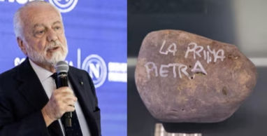 AURELIO POSA LA PRIMA PIETRA E...BAH!!!