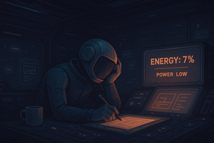 Navigating Creative Gravity, Ep. 4: Captain’s Log - Energy at 7%