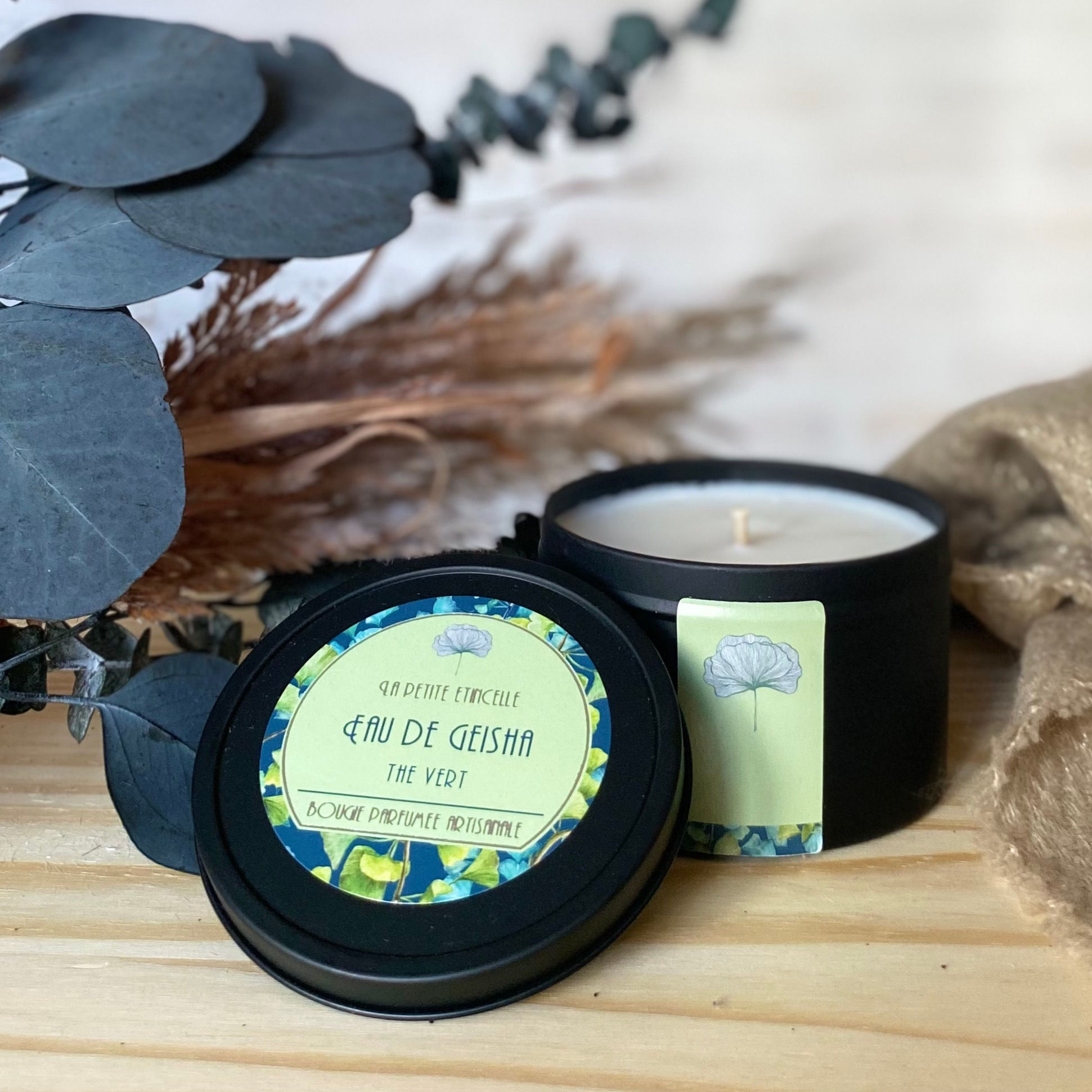 Grosse bougie Thé Vert | Eau de Geisha