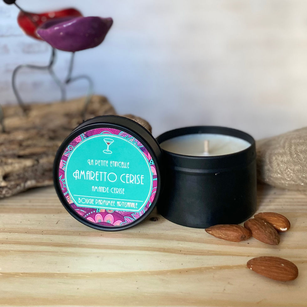 Petite bougie Amande Cerise | Amaretto Cerise 100gr