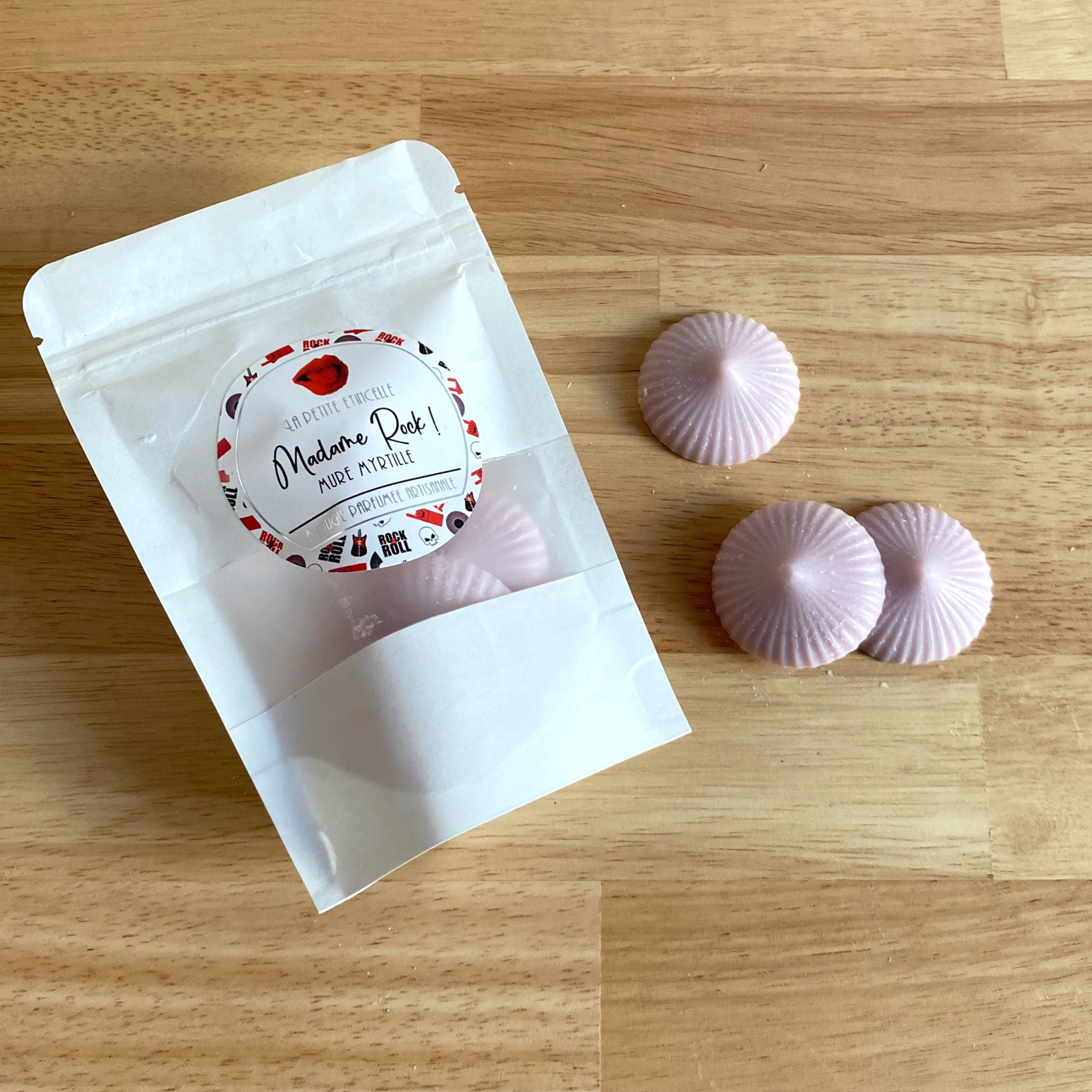 Fondants parfumés Mûre Myrtille | Madame Rock
