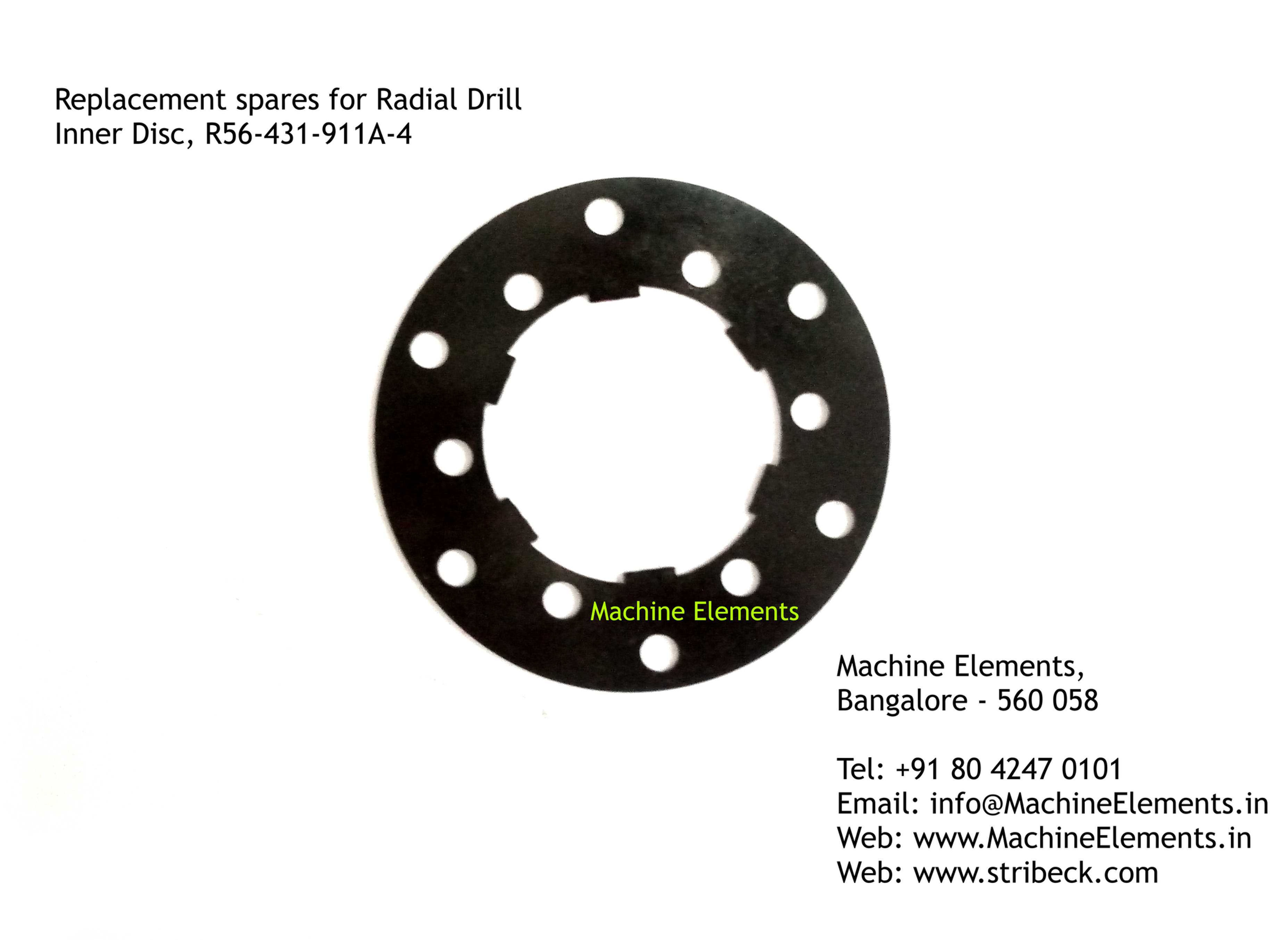 Clutch Plate for HMT Radial Drill (14 inner + 12 outer)